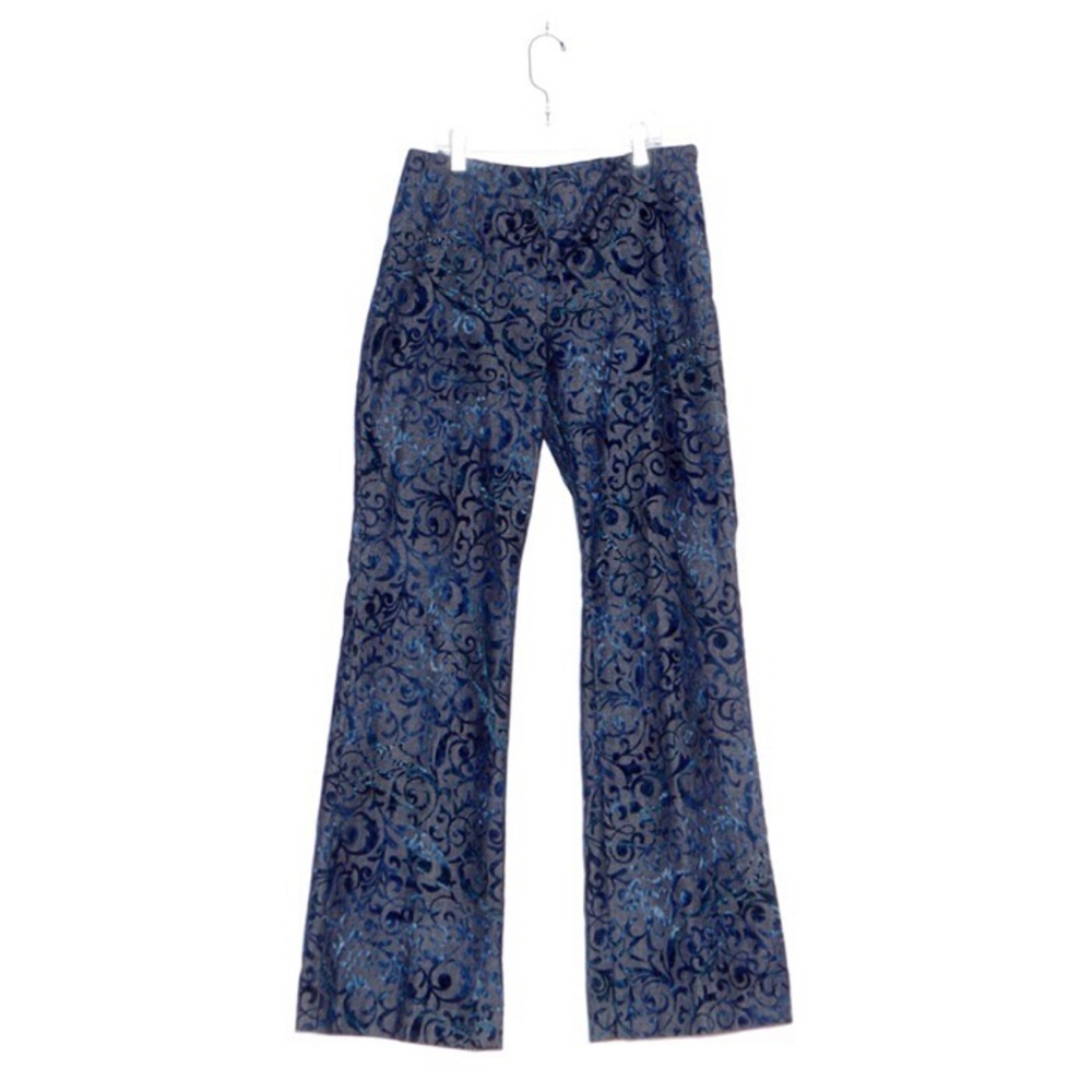 y2k VELVET TAPESTRY flared pants